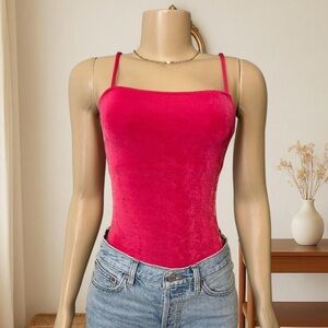 Victoria's Secret Pink Sleeveless Bustier Bodysuit